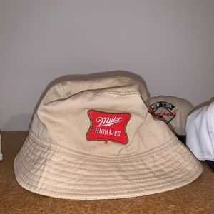 miller high life bucket hat